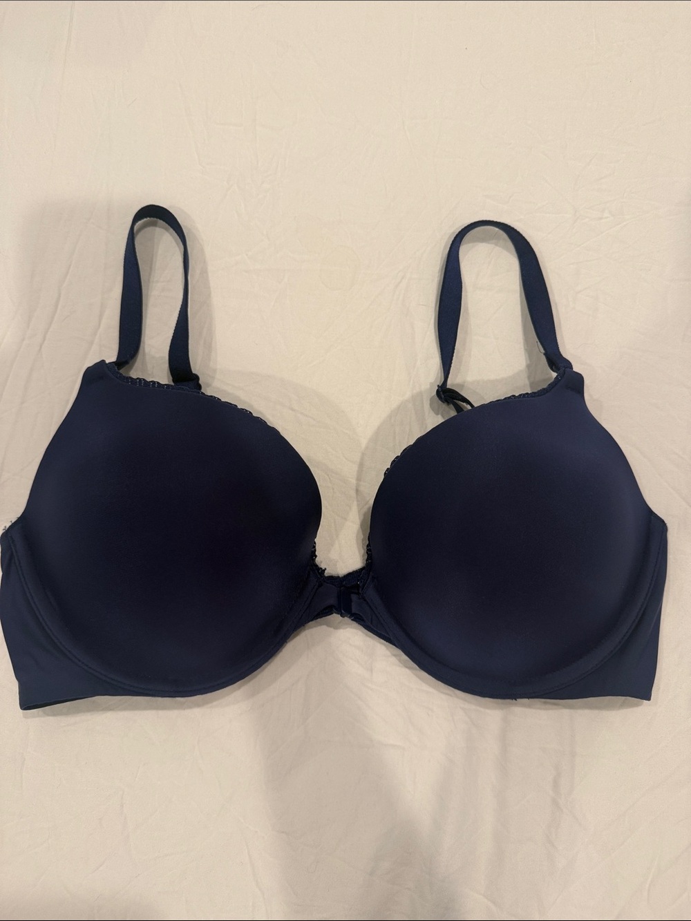 Victoria's Secret Navy Push Up Front Close Bra